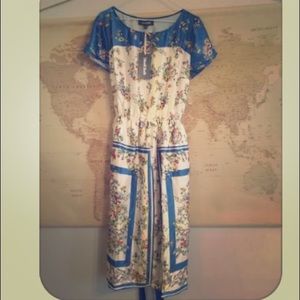 ModCloth floral dress NWT